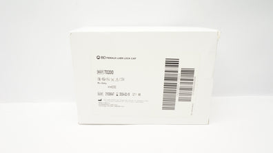 BD 70200 Female Luer Lock Cap (x) - Box of 50